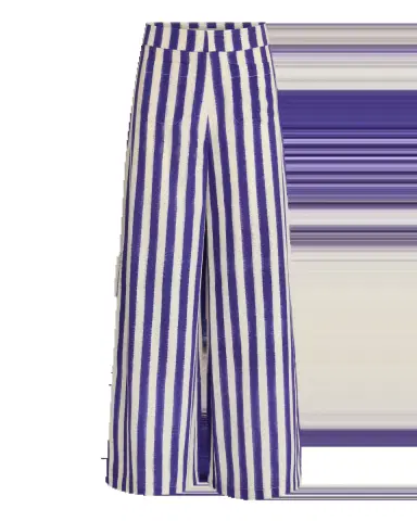 Emporio Sirenuse Adele Trousers in Ikat Stripes | Thumbnail 5 Emporio Sirenuse Adele Trousers in Ikat Stripes | Thumbnail 5