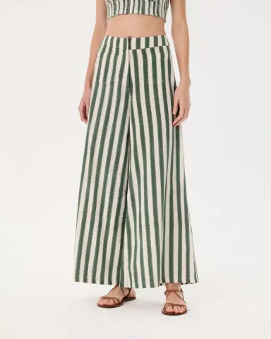 Emporio Sirenuse Adele Trousers in Ikat Stripes | Thumbnail 8 Emporio Sirenuse Adele Trousers in Ikat Stripes | Thumbnail 8