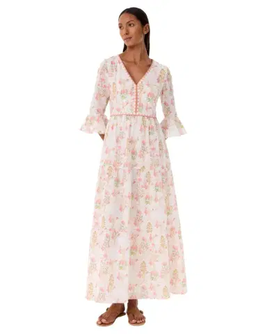 Emporio Sirenuse Bella Dress in Rose Garden Print | Thumbnail 1 Emporio Sirenuse Bella Dress in Rose Garden Print | Thumbnail 1