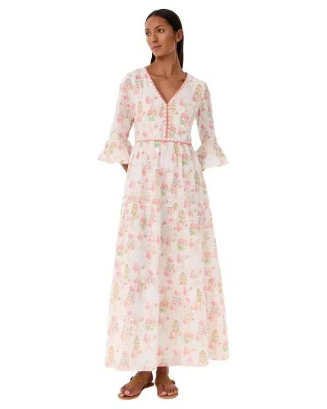 Emporio Sirenuse Bella Dress in Rose Garden Print
