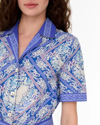 Emporio Sirenuse Claudia Dress in Meadow Print | Thumbnail 2 Emporio Sirenuse Claudia Dress in Meadow Print | Thumbnail 2