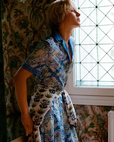Emporio Sirenuse Claudia Dress in Meadow Print | Thumbnail 5 Emporio Sirenuse Claudia Dress in Meadow Print | Thumbnail 5