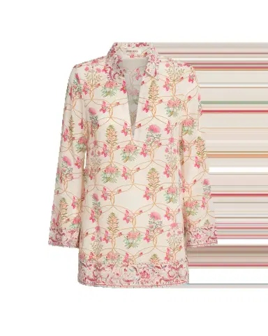 Emporio Sirenuse Jia Tunic in Rose Garden Print | Thumbnail 5 Emporio Sirenuse Jia Tunic in Rose Garden Print | Thumbnail 5