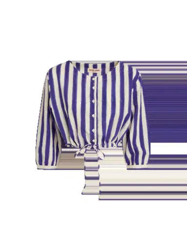 Emporio Sirenuse New Jinny Top in Ikat Stripes | Thumbnail 12