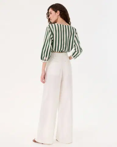 Emporio Sirenuse New Jinny Top in Ikat Stripes | Thumbnail 4