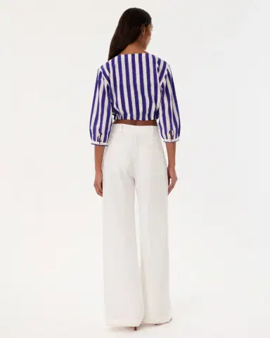 Emporio Sirenuse New Jinny Top in Ikat Stripes | Thumbnail 9