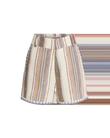 Emporio Sirenuse Shorts in Ping Pong Stripes | Thumbnail 6 Emporio Sirenuse Shorts in Ping Pong Stripes | Thumbnail 6