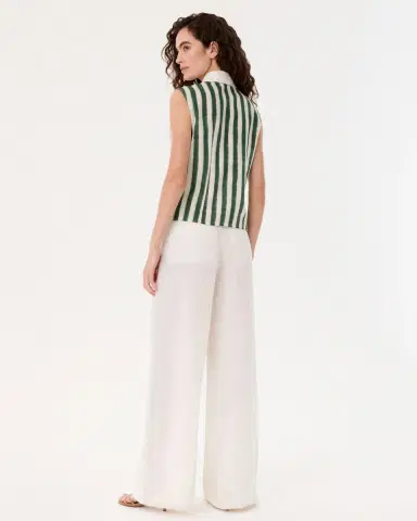 Emporio Sirenuse Ylenia Top in Ikat Stripes | Thumbnail 4 Emporio Sirenuse Ylenia Top in Ikat Stripes | Thumbnail 4