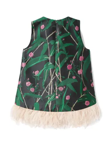 La DoubleJ La Scala Top with Feathers | Thumbnail 2 La DoubleJ La Scala Top with Feathers | Thumbnail 2