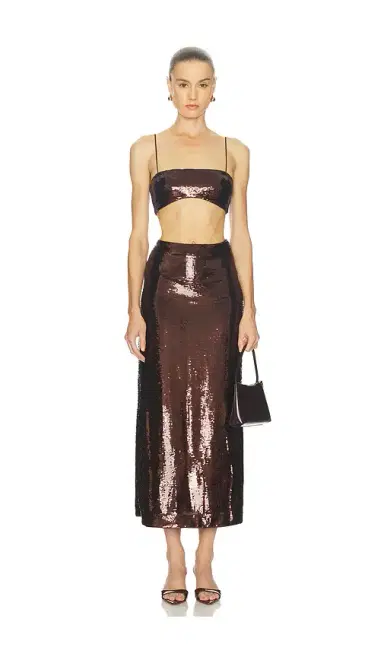 L'Academie Veleda Sequin Top | Thumbnail 2
