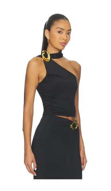 Cin Cin Cosmos Halo One Shoulder Top | Thumbnail 2