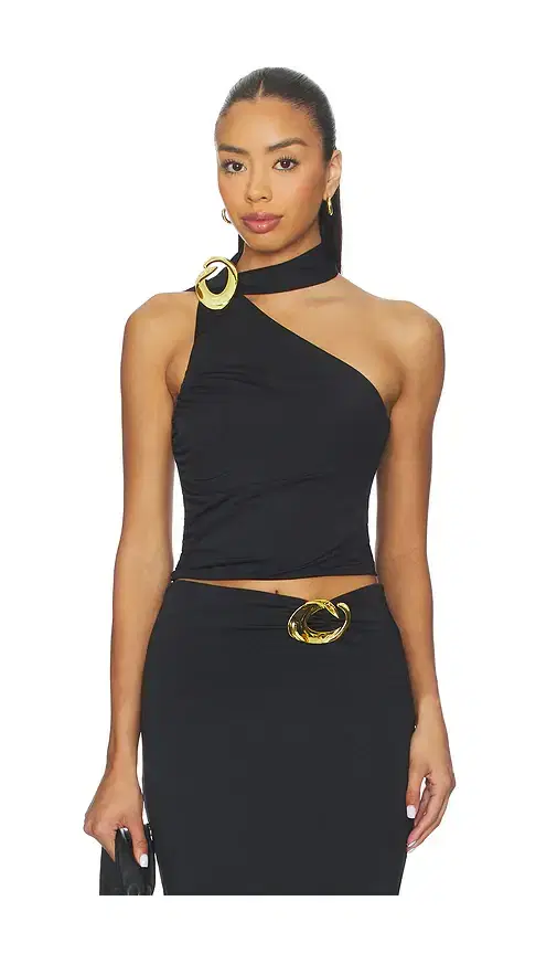 Cin Cin Cosmos Halo One Shoulder Top