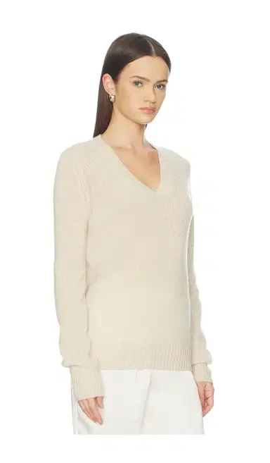 ENZA COSTA Cashmere V-Neck Pullover | Thumbnail 2 ENZA COSTA Cashmere V-Neck Pullover | Thumbnail 2