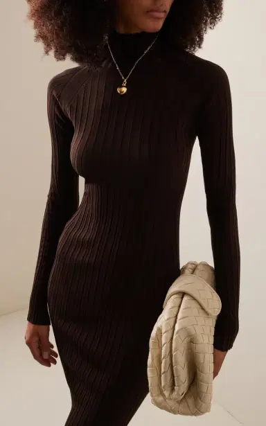 HIGH SPORT Alice Ribbed-Knit Maxi Dress | Thumbnail 3 HIGH SPORT Alice Ribbed-Knit Maxi Dress | Thumbnail 3