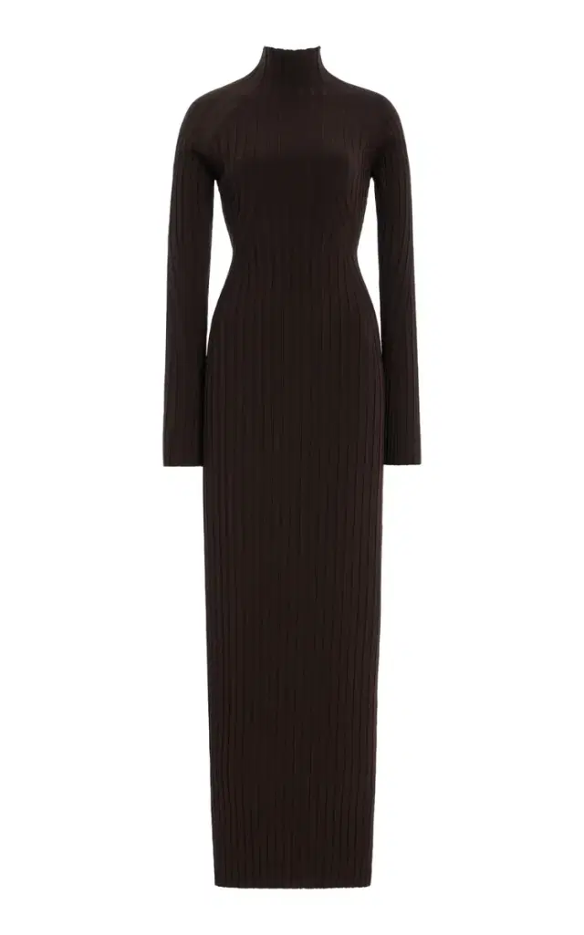 High Sport Alice Ribbed-Knit Maxi Dress