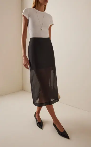 By Malene Birger Alicia Organic Cotton T-Shirt | Thumbnail 3 By Malene Birger Alicia Organic Cotton T-Shirt | Thumbnail 3