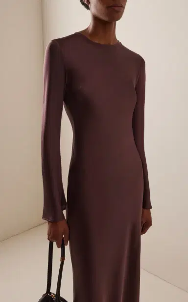 By Malene Birger Parisa Silk Maxi Dress | Thumbnail 3 By Malene Birger Parisa Silk Maxi Dress | Thumbnail 3