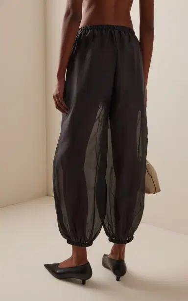 By Malene Birger Lumas Cotton-Blend Balloon Pants | Thumbnail 5