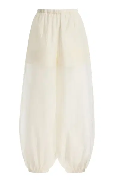 By Malene Birger Lumas Cotton-Blend Balloon Pants | Thumbnail 8