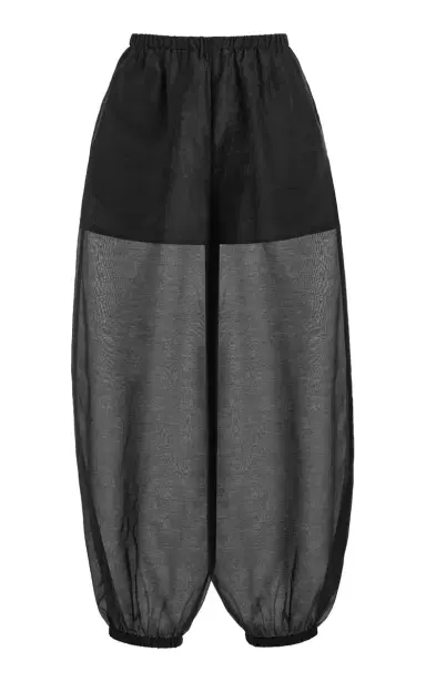 By Malene Birger Lumas Cotton-Blend Balloon Pants | Thumbnail 1