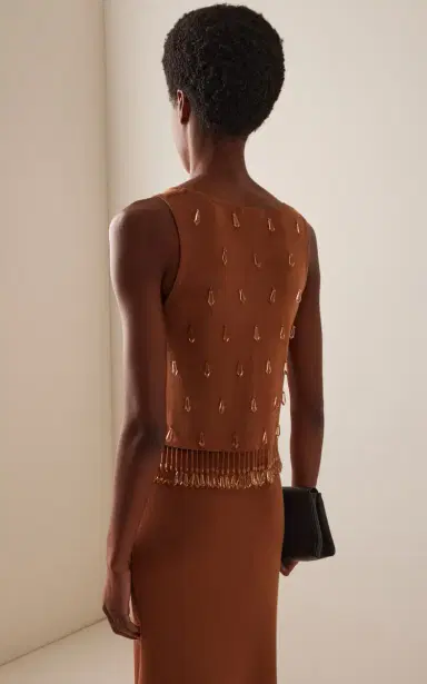 By Malene Birger Hysa Bead-Embellished Tank Top | Thumbnail 4 By Malene Birger Hysa Bead-Embellished Tank Top | Thumbnail 4