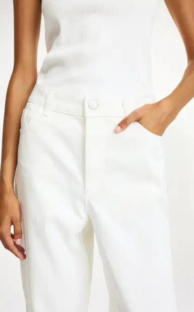 By Malene Birger Vinola Mid-Rise Wide-Leg Jeans | Thumbnail 4 By Malene Birger Vinola Mid-Rise Wide-Leg Jeans | Thumbnail 4