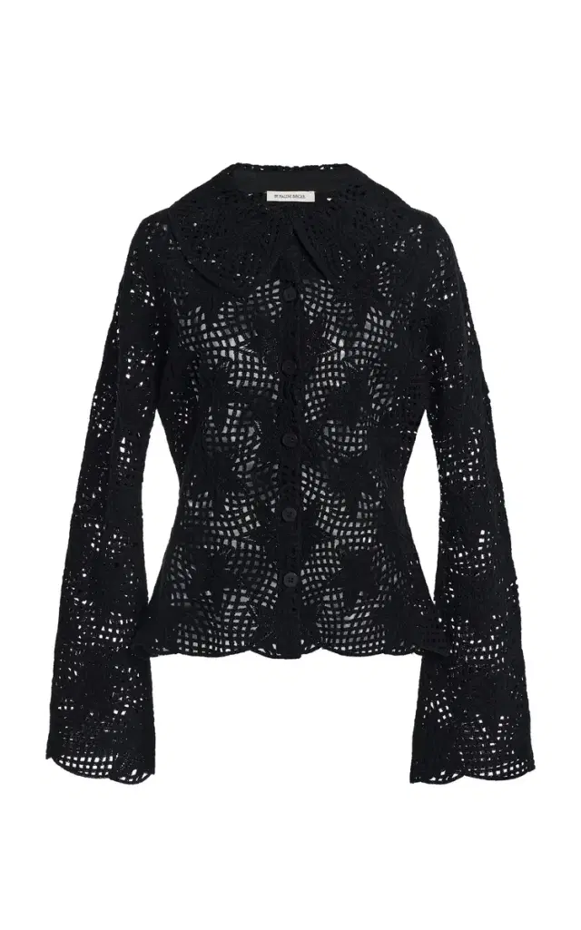 By Malene Birger Gwenevere Cotton Crochet Top