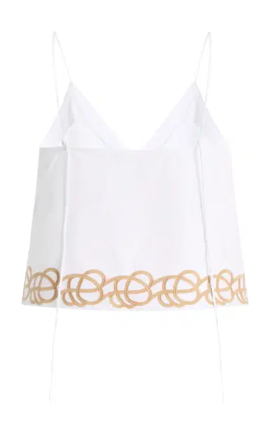 By Malene Birger Jennie Embroidered Cotton Vest | Thumbnail 5