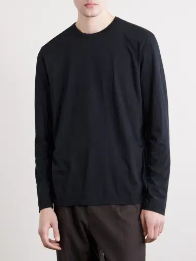 James Perse Lotus Slim-Fit Cotton-Jersey T-Shirt - Men | Thumbnail 3