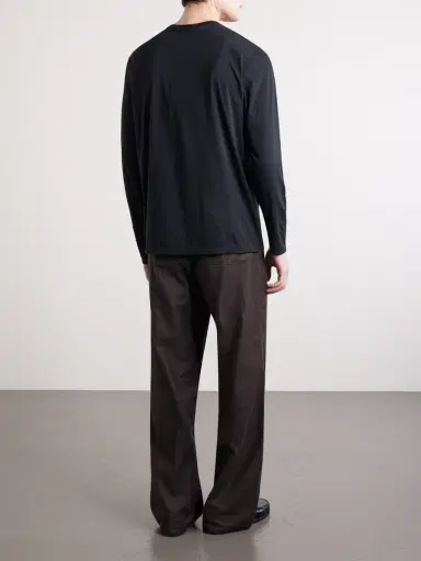 James Perse Lotus Slim-Fit Cotton-Jersey T-Shirt - Men | Thumbnail 4