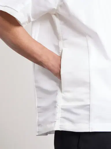 Sacai Appliquéd Shell-Trimmed Cotton-Jersey T-Shirt - Men | Thumbnail 5