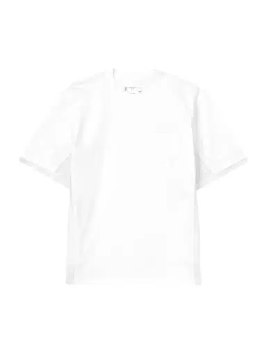 Sacai Appliquéd Shell-Trimmed Cotton-Jersey T-Shirt - Men | Thumbnail 1