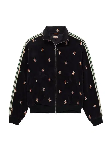 KAPITAL Striped Webbing-Trimmed Embroidered Cotton-Blend Corduroy Track Jacket - Men | Thumbnail 1