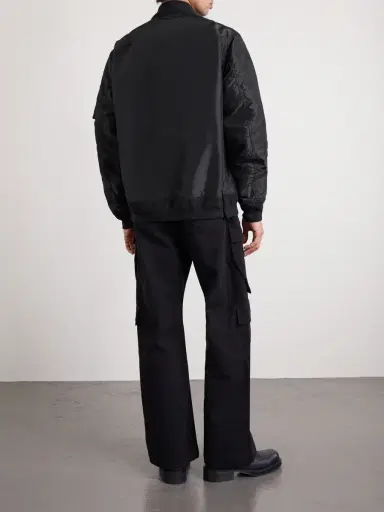 Sacai Padded Nylon-Twill Bomber Jacket - Men | Thumbnail 4