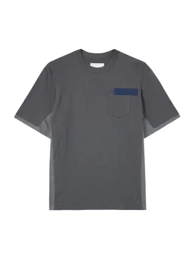 Sacai Appliquéd Shell-Trimmed Cotton-Jersey T-Shirt - Men | Thumbnail 1 Sacai Appliquéd Shell-Trimmed Cotton-Jersey T-Shirt - Men | Thumbnail 1