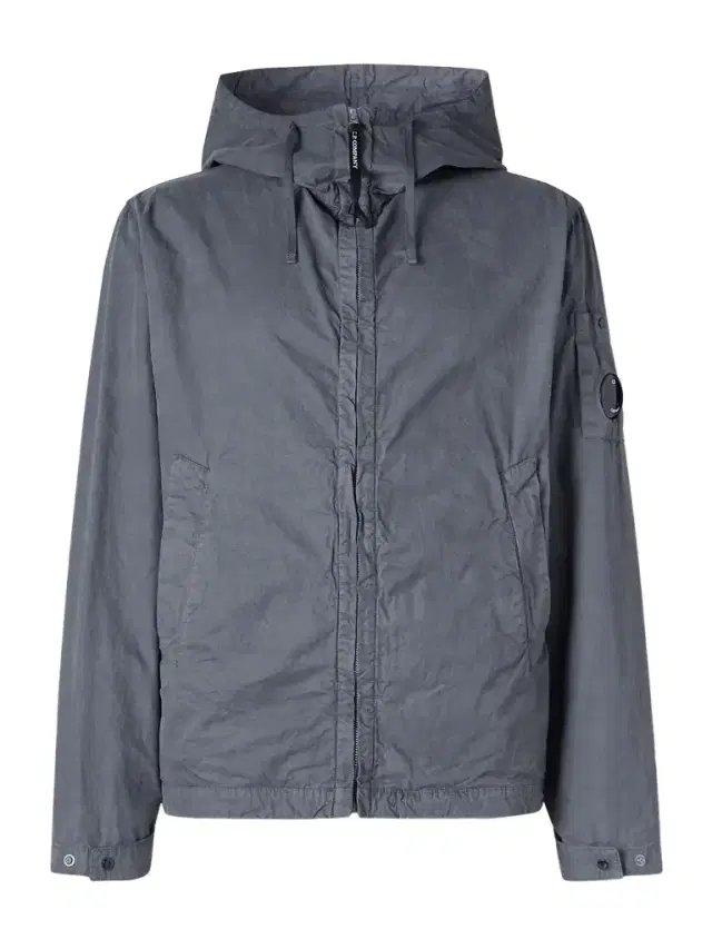 Crinkled-Cotton Hooded Jacket - Men