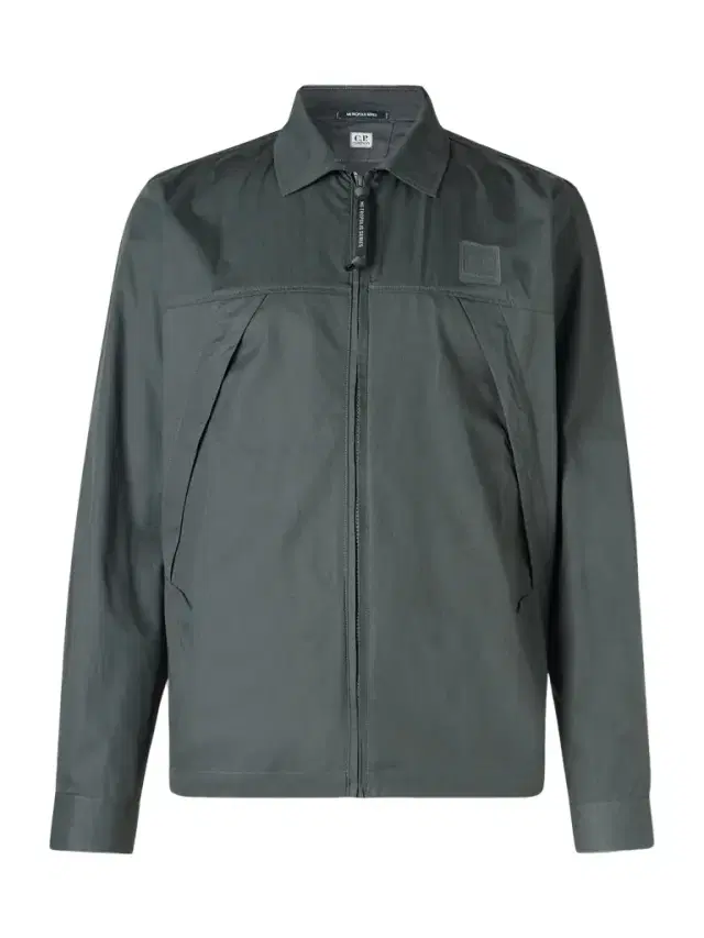 Metropolis Series Logo-Appliquéd Cotton-Gabardine Overshirt - Men