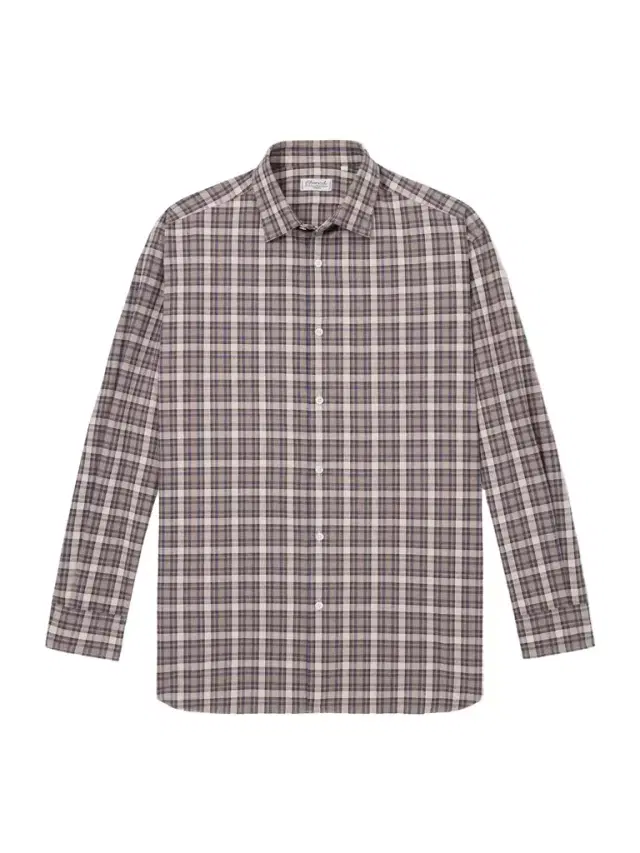 Charvet Checked Cotton-Flannel Shirt - Men