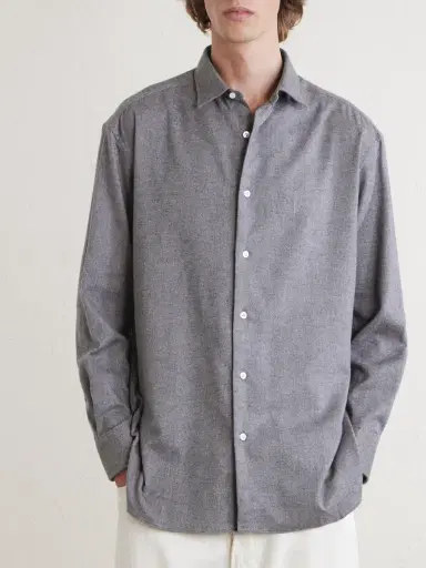 Charvet Herringbone Cotton Shirt - Men | Thumbnail 3
