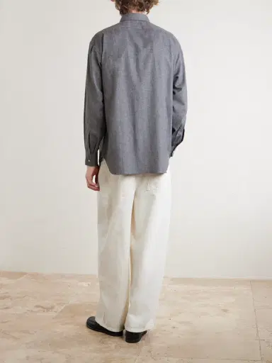 Charvet Herringbone Cotton Shirt - Men | Thumbnail 4