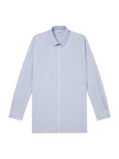 Charvet Striped Cotton-Poplin Shirt - Men | Thumbnail 1 Charvet Striped Cotton-Poplin Shirt - Men | Thumbnail 1