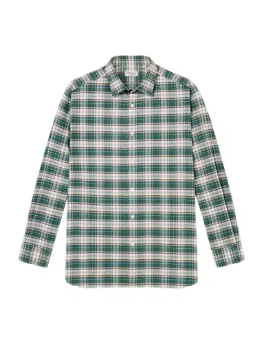Charvet Checked Cotton-Flannel Shirt - Men | Thumbnail 1 Charvet Checked Cotton-Flannel Shirt - Men | Thumbnail 1