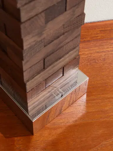dunhill Oak Topple Blocks and Palladium-Plated Lighter Set - Men | Thumbnail 3