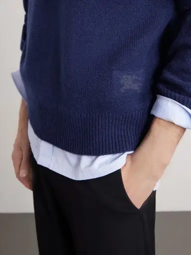 Burberry Cashmere-Blend Sweater - Men | Thumbnail 5 Burberry Cashmere-Blend Sweater - Men | Thumbnail 5