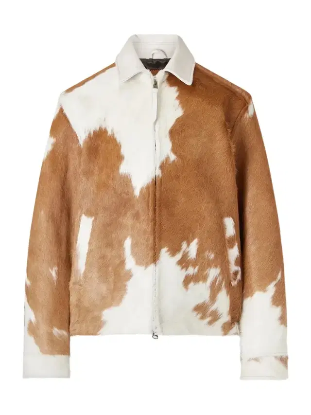 Golden Bear The Stockton Leather-Trimmed Cow-Print Calf Hair Jacket - Men