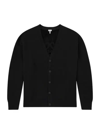 Loewe Anagram-Jacquard Wool-Blend Cardigan - Men | Thumbnail 1 Loewe Anagram-Jacquard Wool-Blend Cardigan - Men | Thumbnail 1