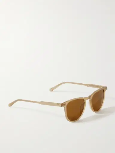 Garrett Leight California Optical JJJJound Brooks 47 Round-Frame Acetate Sunglasses - Men | Thumbnail 3 Garrett Leight California Optical JJJJound Brooks 47 Round-Frame Acetate Sunglasses - Men | Thumbnail 3