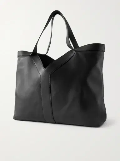 Saint Laurent Marais Leather Tote Bag - Men | Thumbnail 4 Saint Laurent Marais Leather Tote Bag - Men | Thumbnail 4
