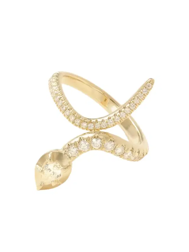 Sophia 14-karat Gold Diamond Ring