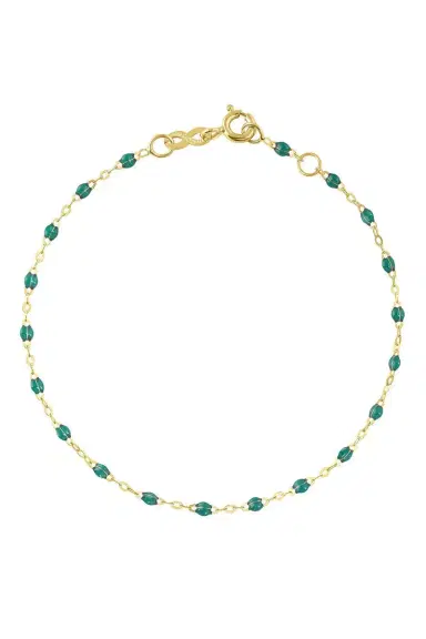 Gigi Clozeau Classic Gigi Anklet - Emerald | Thumbnail 1